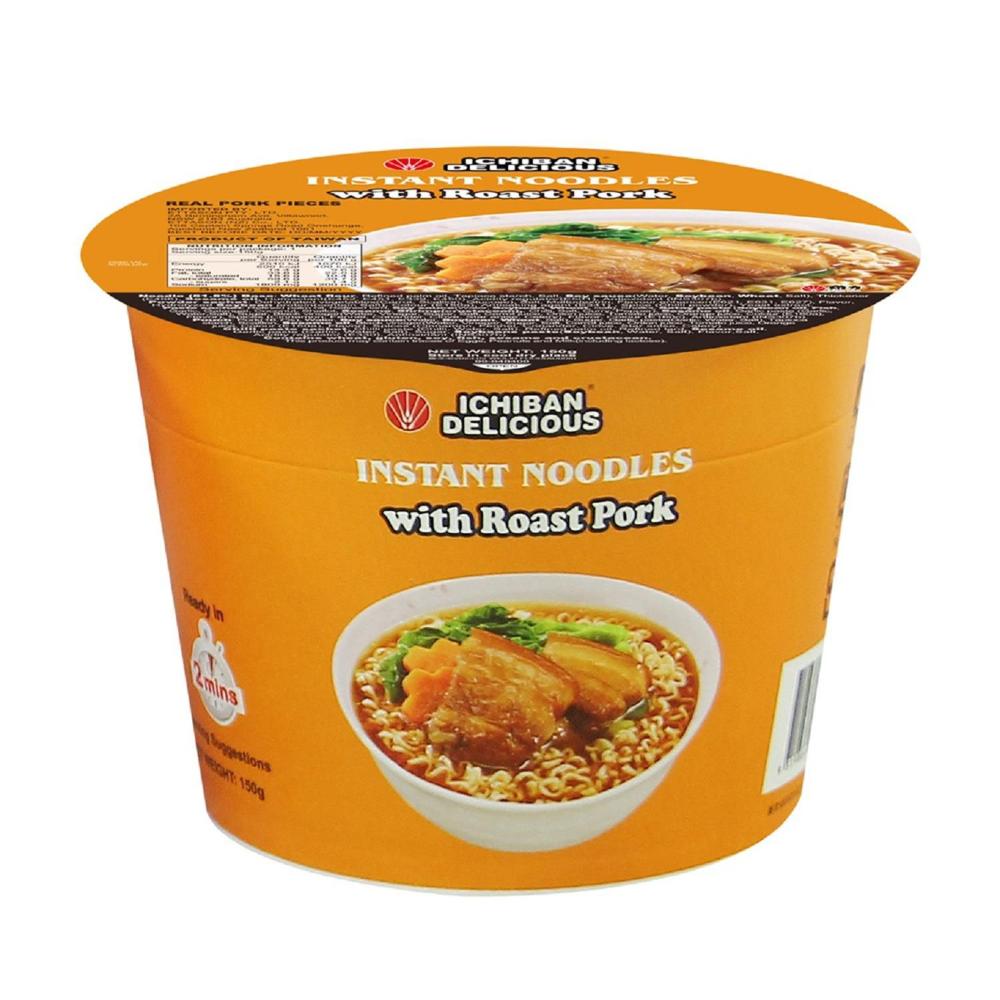 Wei Lih Ichiban Noodles Bowl Roast Pork - 150g