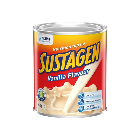 Sustagen Nutrional Powder Vanilla Flavour - 550g