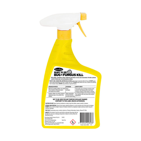 Brunnings Bug & Fungus Kill - 1L