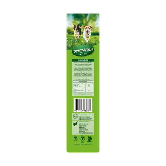 Nature's Gift Adult All Breeds Dry Dog Food With Beef - 6kg
