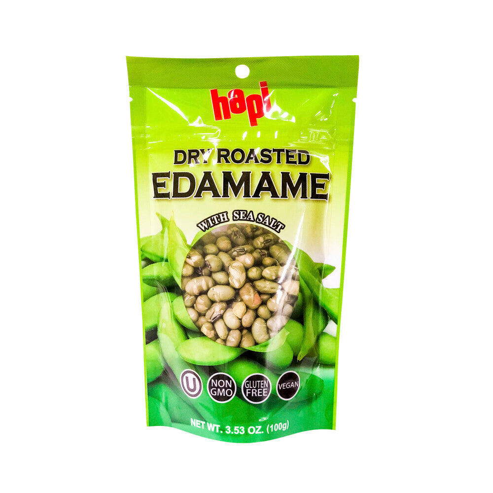 Hapi Dry Roasted Edamame With Sea Salt - 100g
