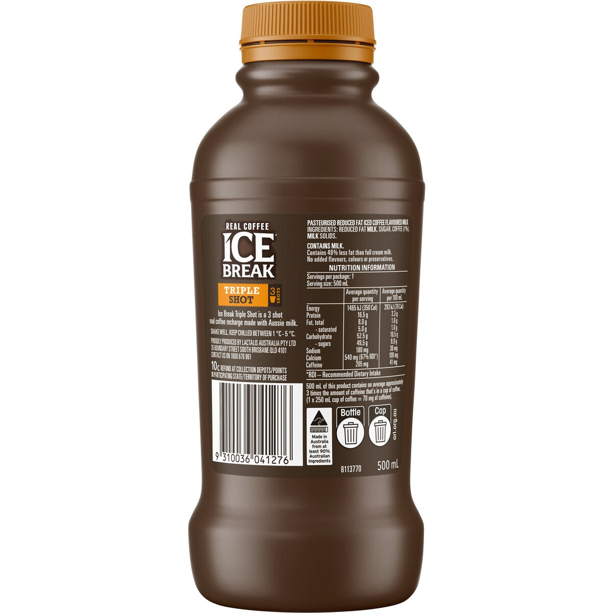 Ice Break Triple Shot Iced Coffee Milk 500ml