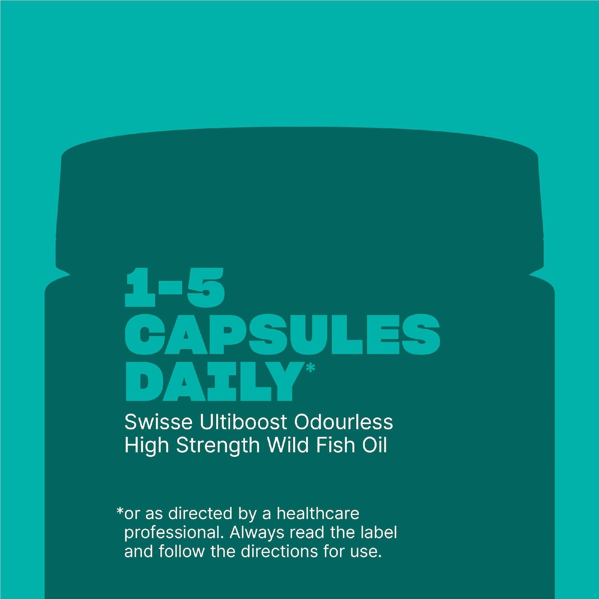 Swisse Ultiboost Odourless High Strength Wild Fish Oil 200 Pack