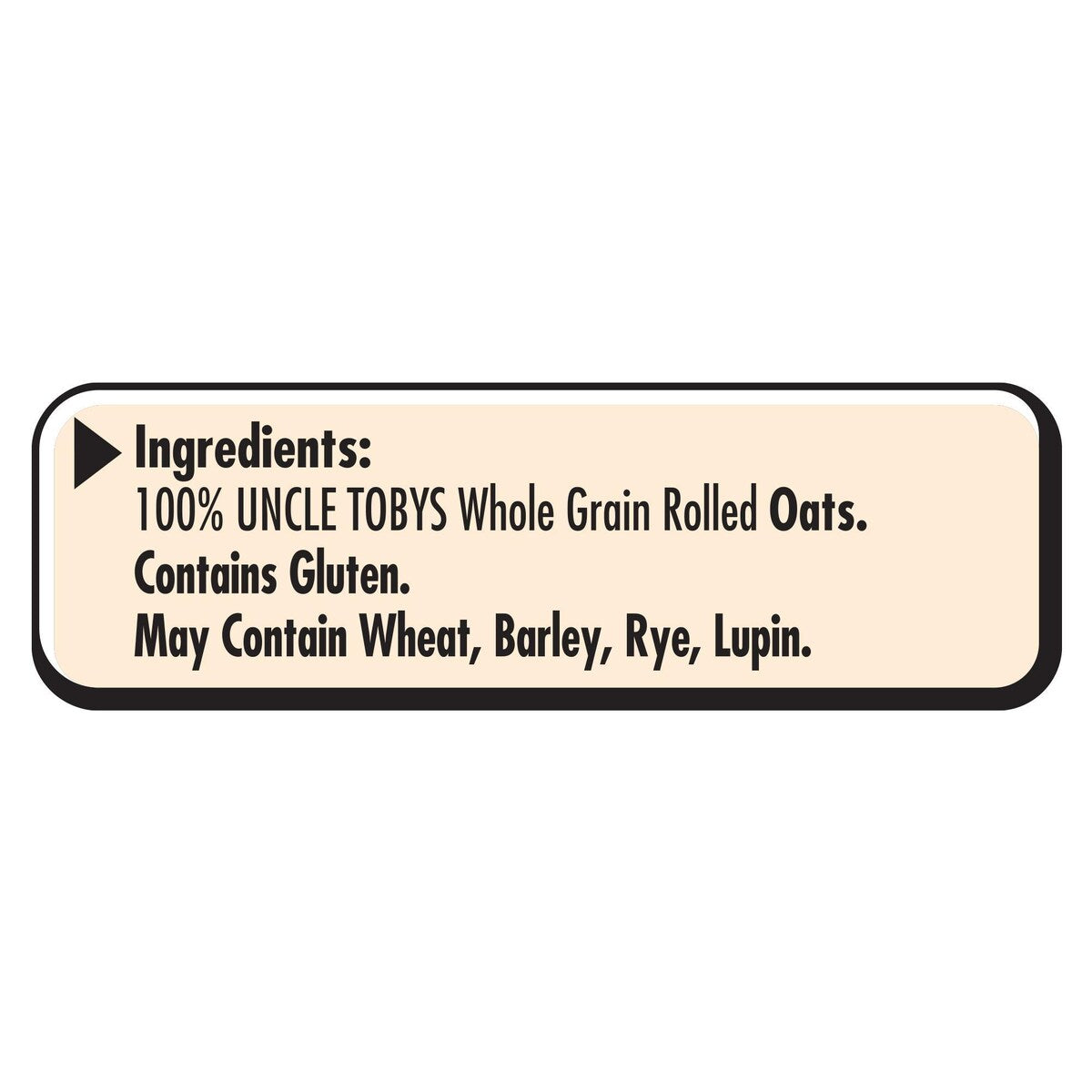 Uncle Tobys Oats Traditional Rolled Oats Porridge 500g