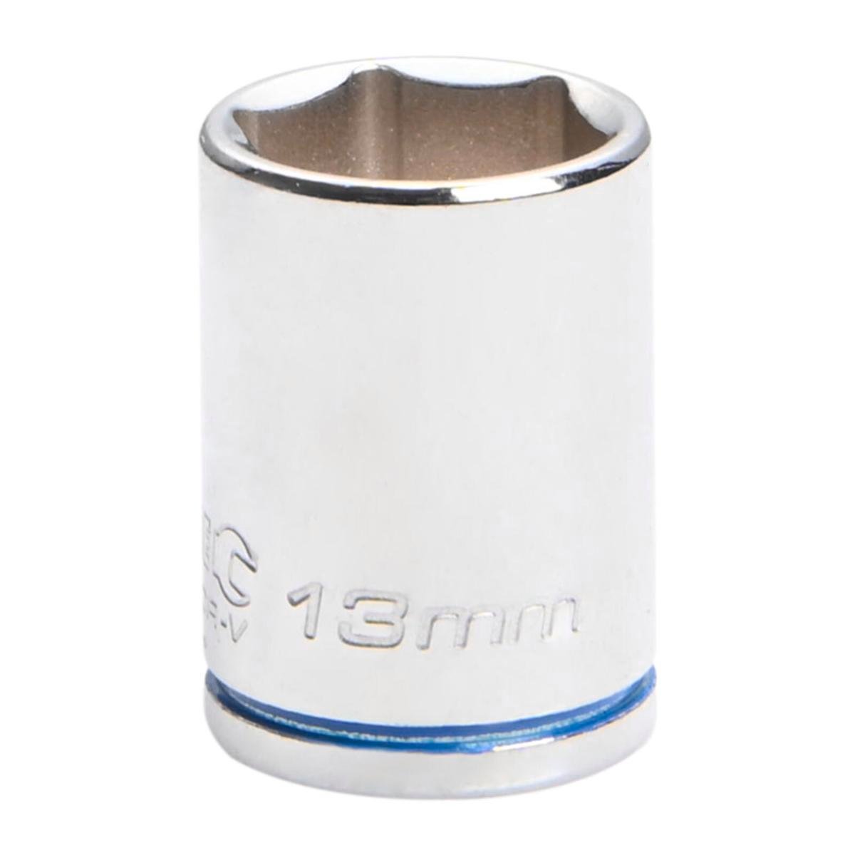 Kincrome Socket - 13mm - Chrome Vanadium Steel - Mirror Polish