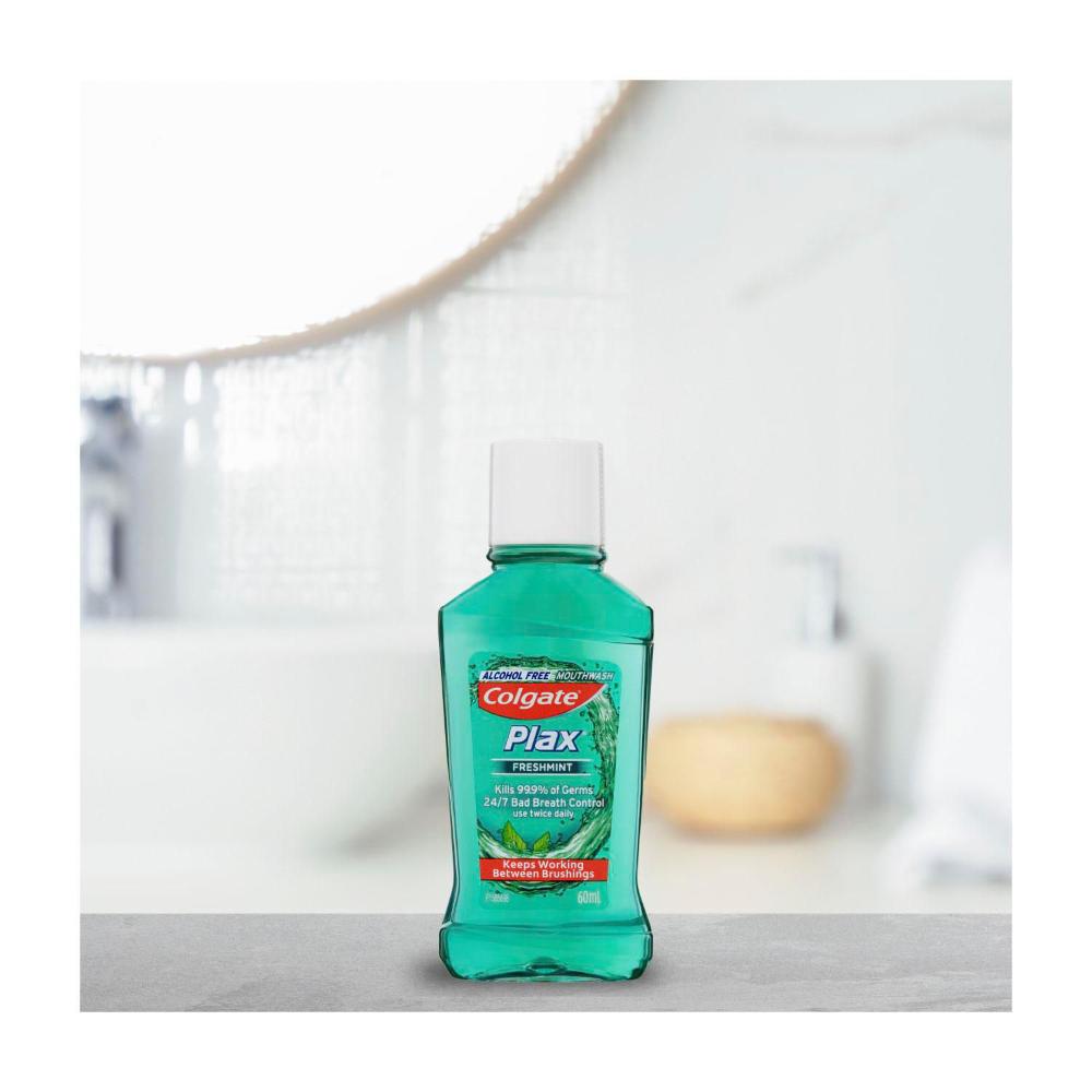 Colgate Plax Fresh Mint Mouthwash - 60mL