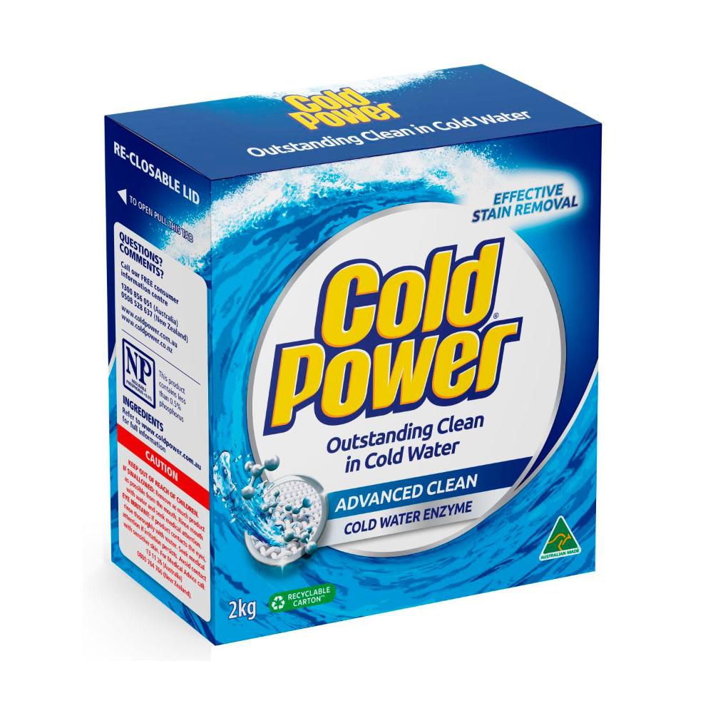 Cold Power Laundry Powder Advanced Clean - 2kg