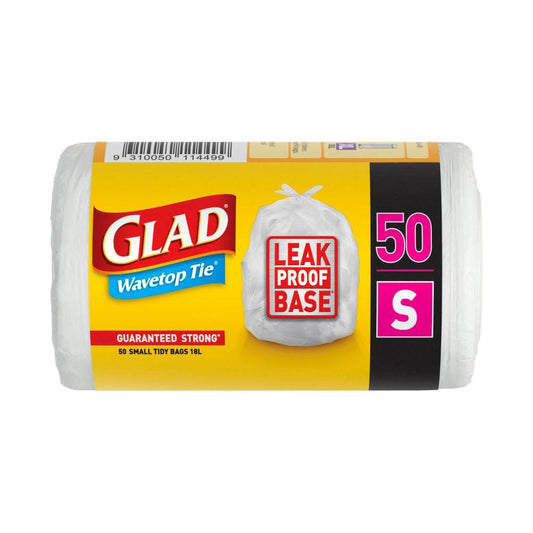 Glad Wavetop Tie Kit Bags Small - 50 pack