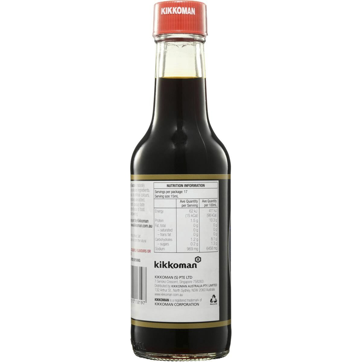 Kikkoman Soy Sauce Soy 250mL