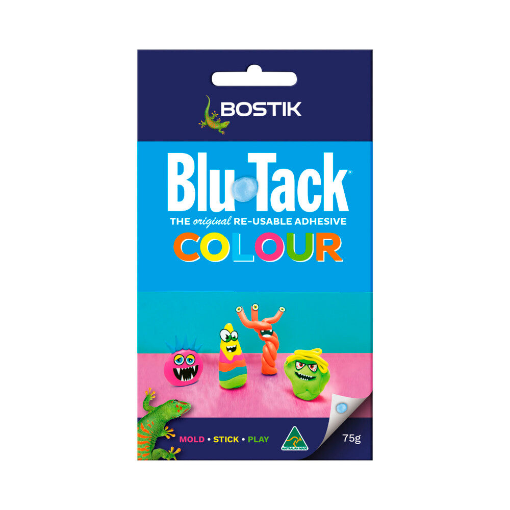 Bostik Blu Tack Colour - 1 Each