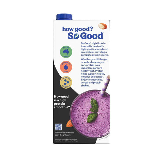 Sanitarium So Good High Protein Almond Milk - 1L
