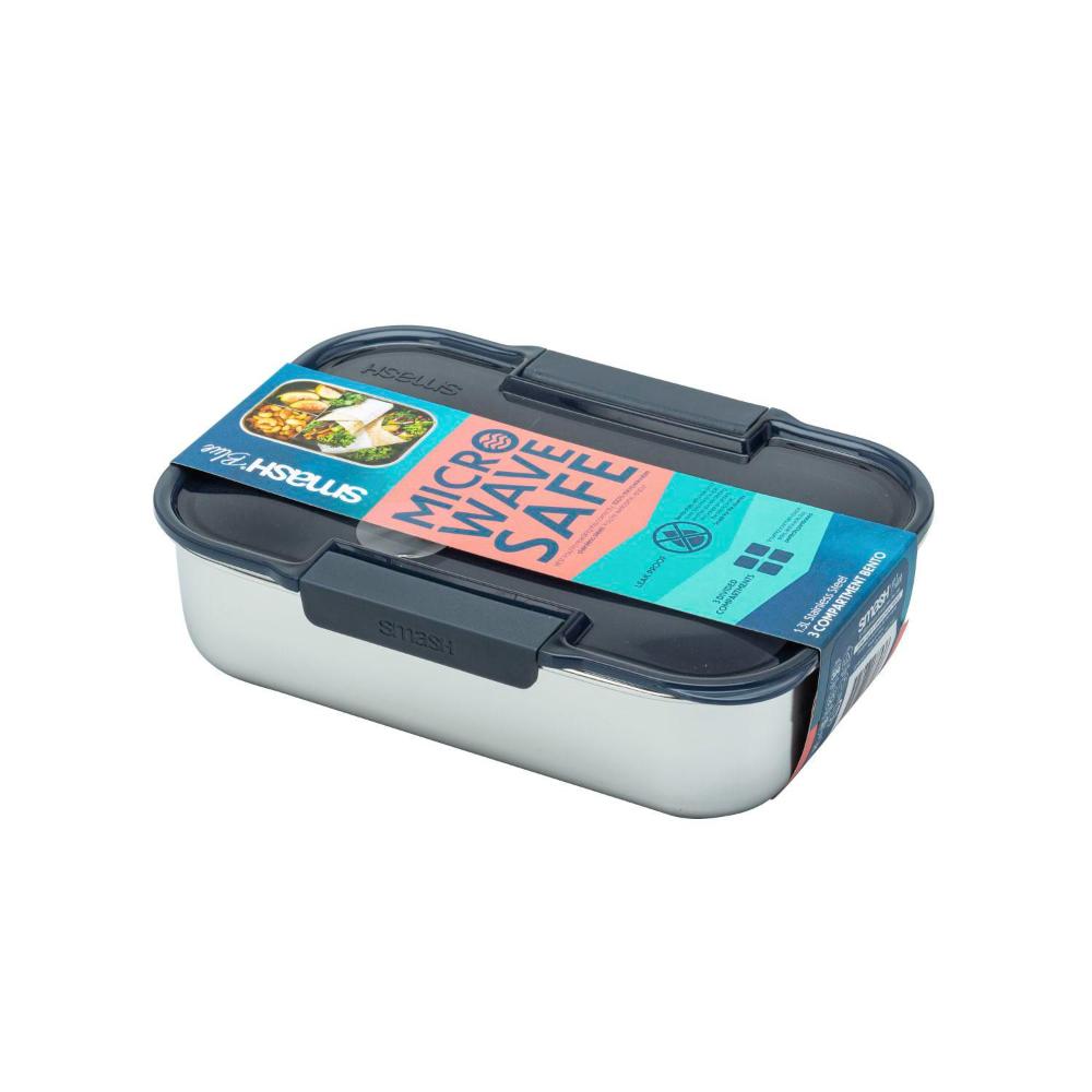 Smash Blue Stainless Steel Bento Box - 1 Each