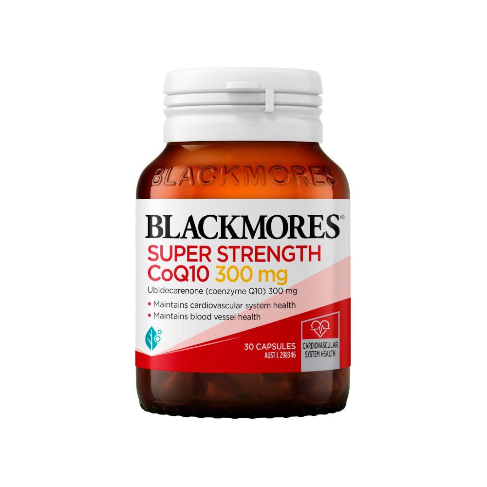 Blackmores Super Strength Coq10 300mg Heart Tablets - 30 pack