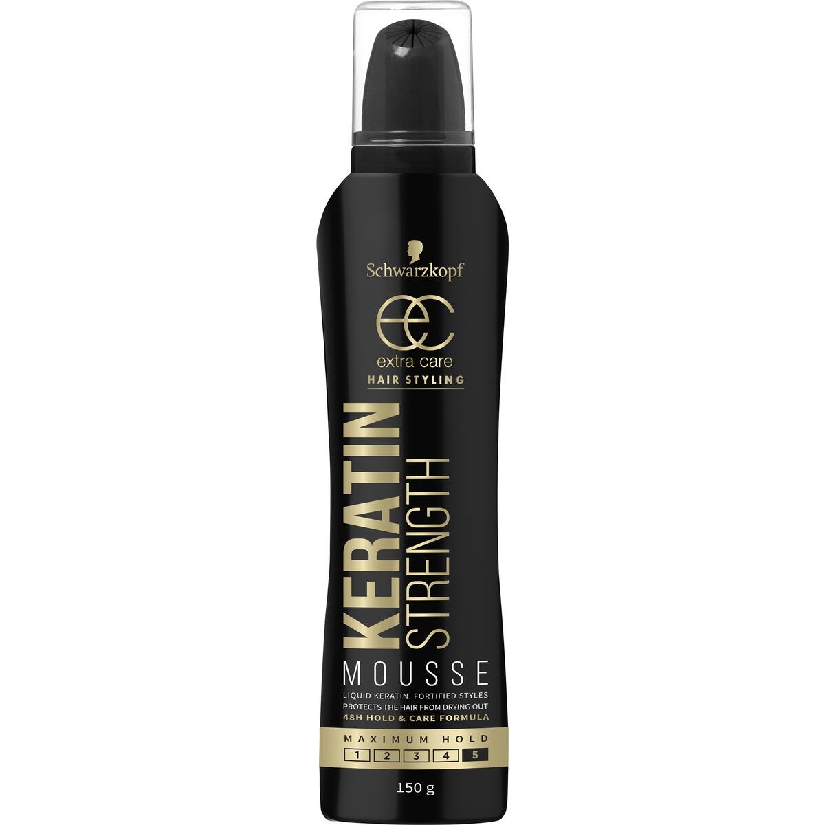Schwarzkopf Extra Care Hair Styling Keratin Mousse 150g