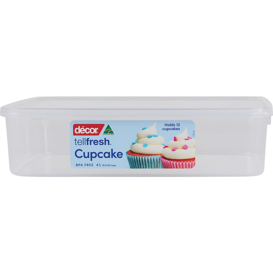 Decor Tellfresh Cupcake Container 4l