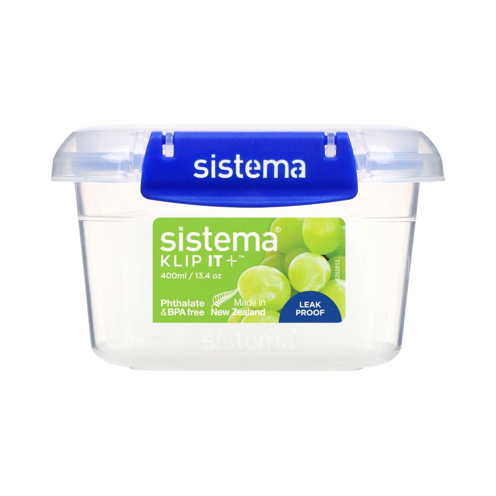 Sistema Klip It Plus Rectangle Container 400ml - 1 each