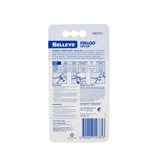 Fix & Go Supa Glue Brush - 5mL