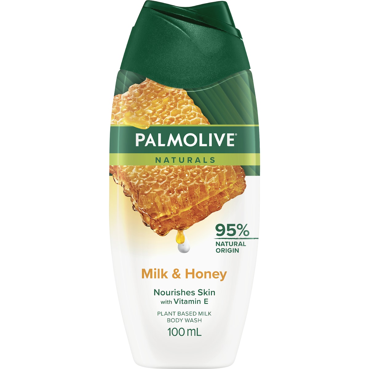 Palmolive Travel Body Wash Shower Gel Naturals Milk & Honey 100mL