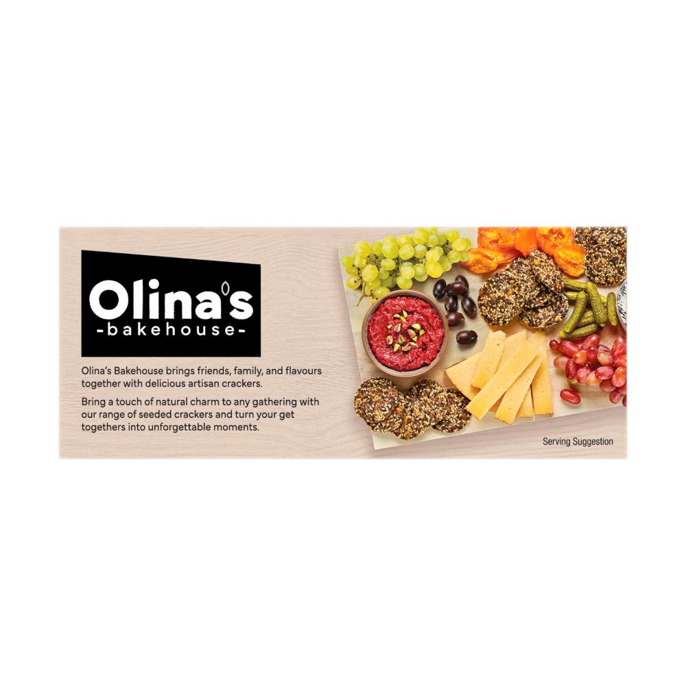 Olina's Bakehouse Gluten Free Seeded Crackers Original - 80g