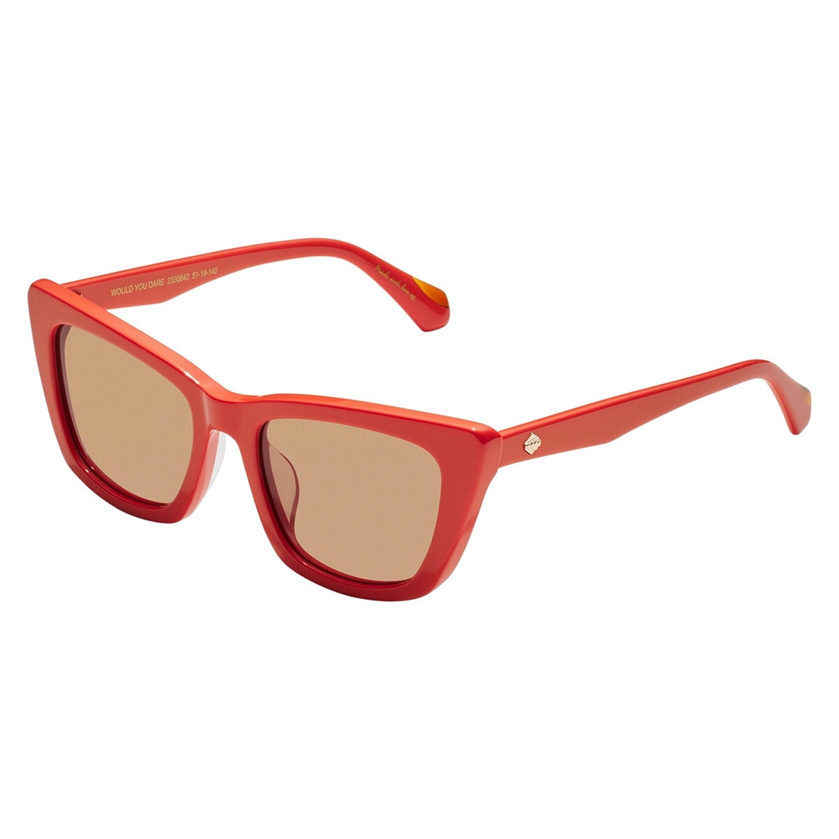 Camilla Would You Dare 2330842 Women's Cat Eye Sunglasses Tangerine