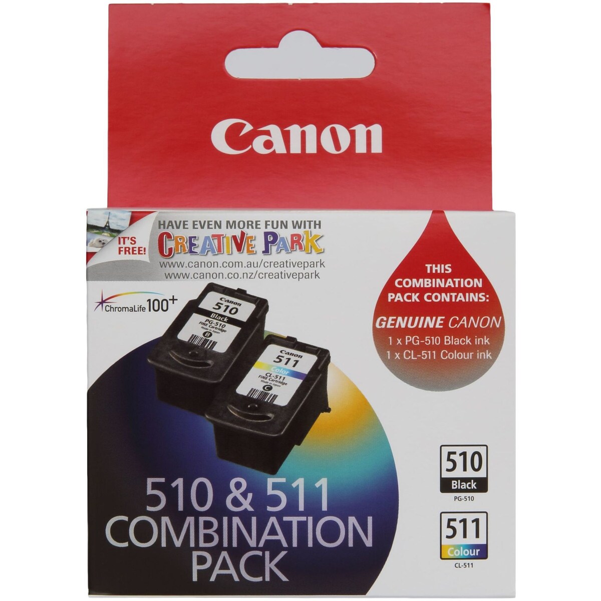 Canon Printer Ink 510 & 511 2 Pack