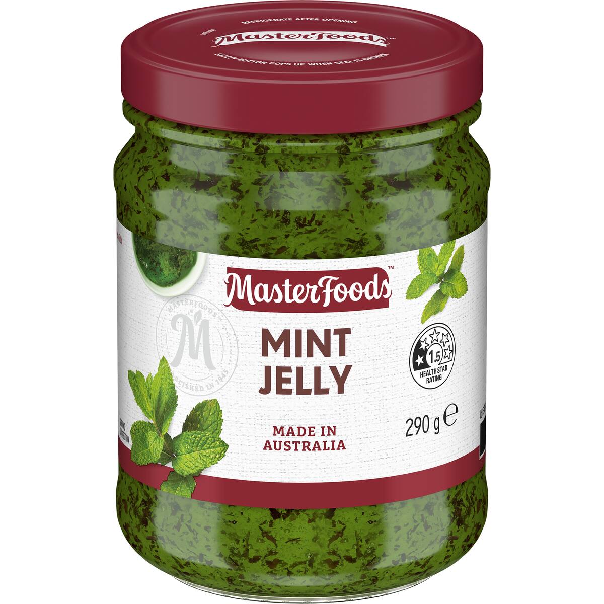 Masterfoods Mint Jelly Sauce 290g