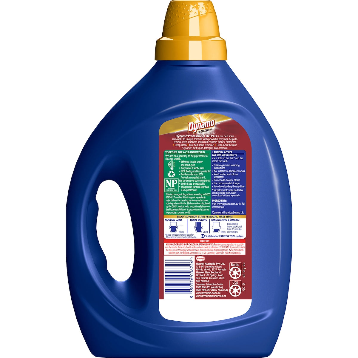 Dynamo Professional Laundry Liquid Oxi Plus 2L