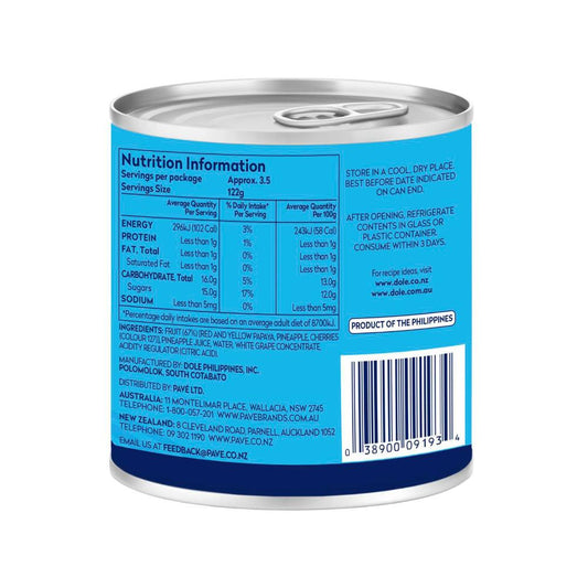 Dole Fruit In Juice - 432g