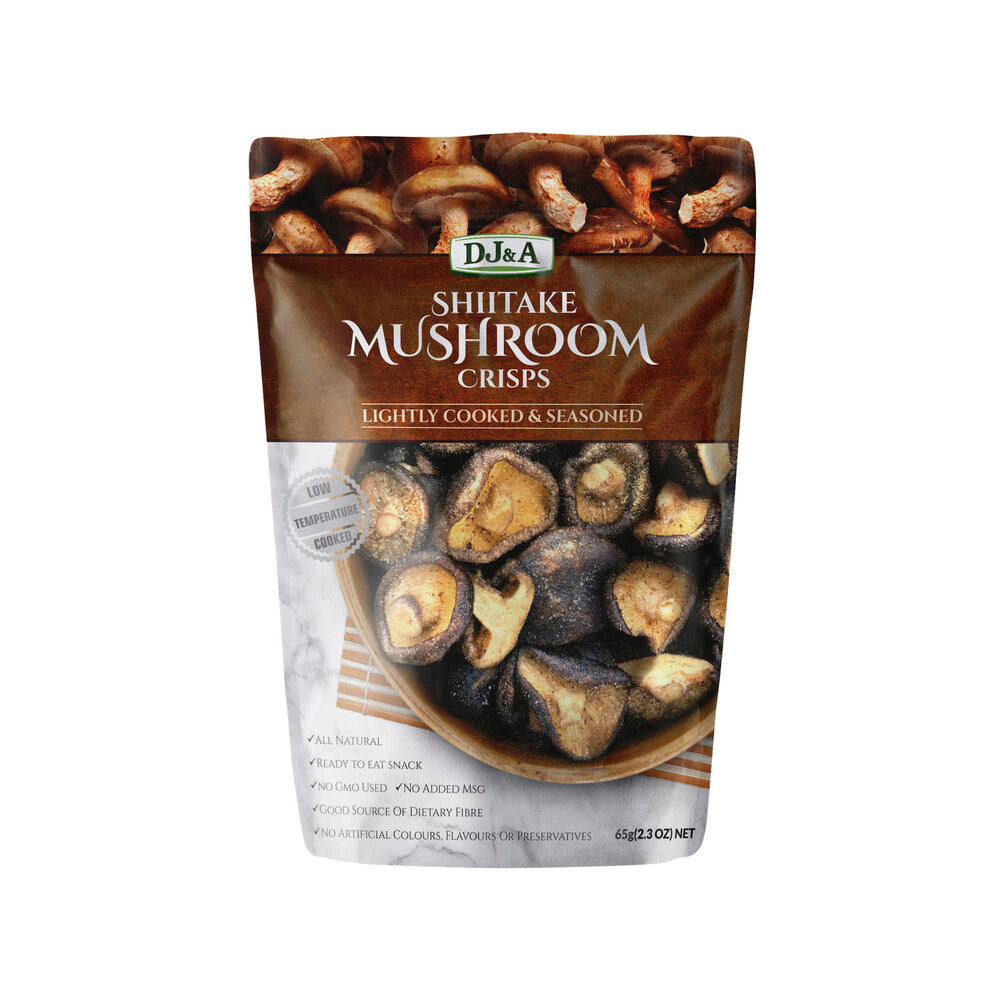 DJ & A Shitake Mushroom Crisps - 65g