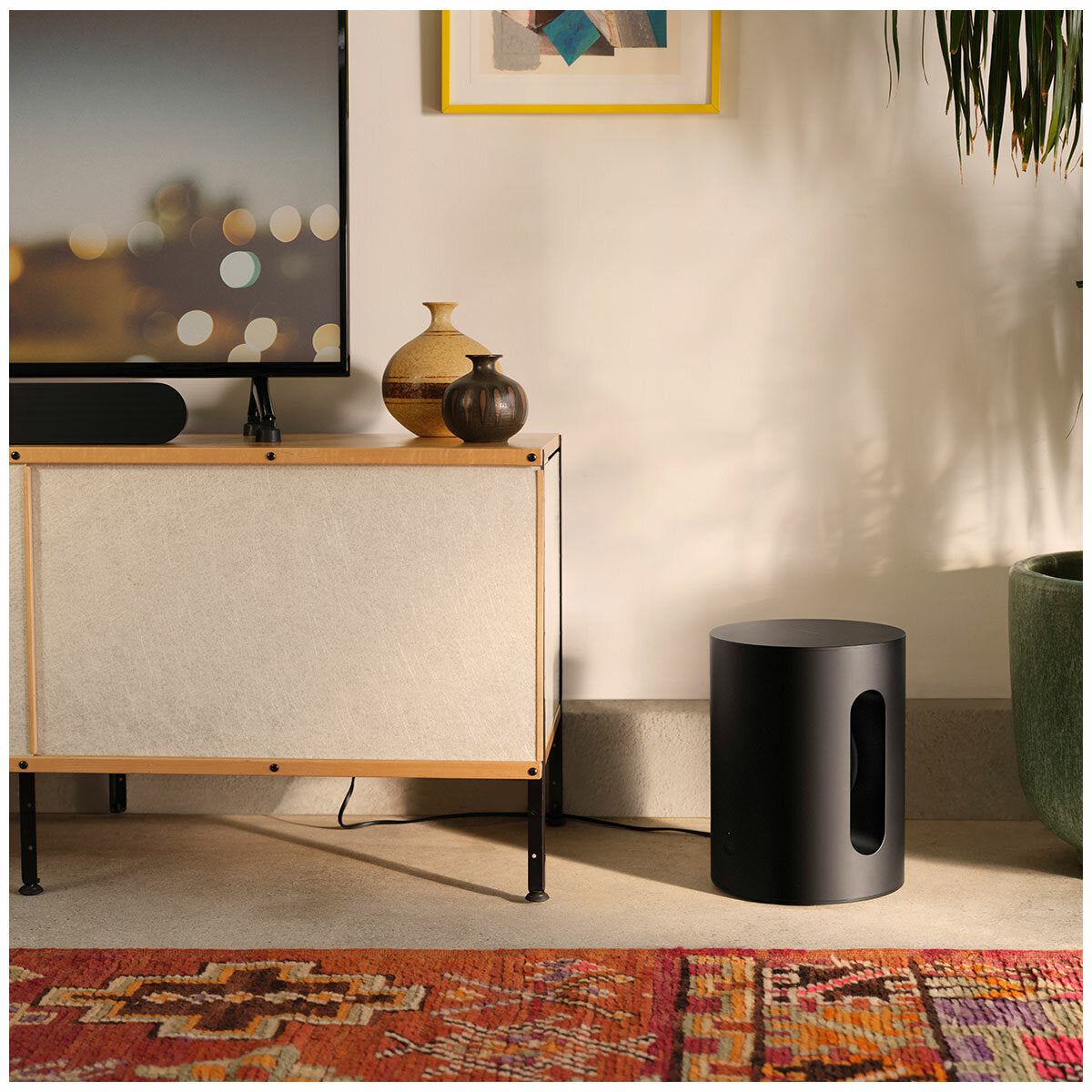 Sonos Sub Mini Compact Wifi Bass Speaker SUBM1AU1BLK Black