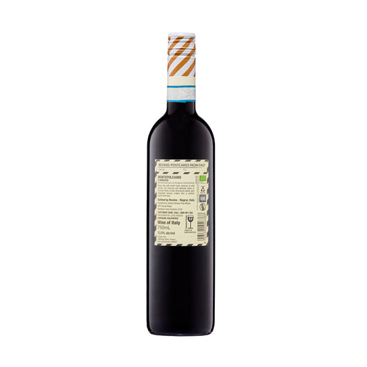 Postcards from Italy Organic Montepulciano 750ml - 1 Each