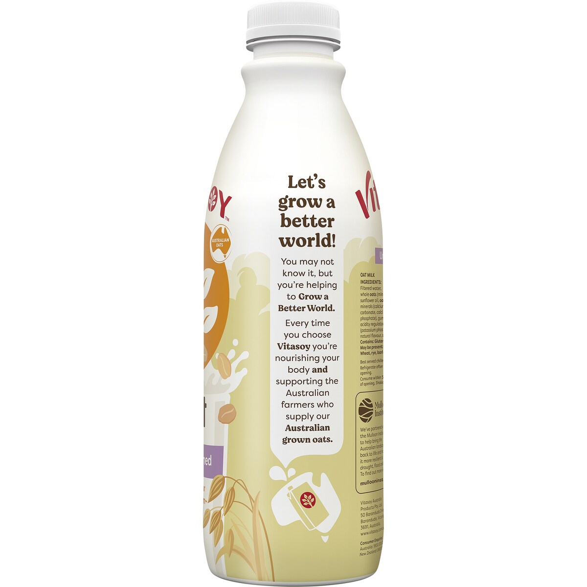 Vitasoy Vitasoy Oat Unsweetened 1l
