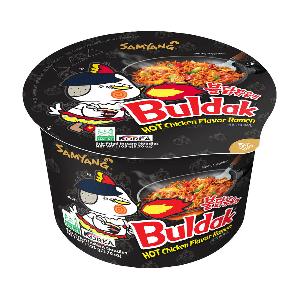 Samyang Buldak Hot Chicken Ramen Big Bowl Original - 105g