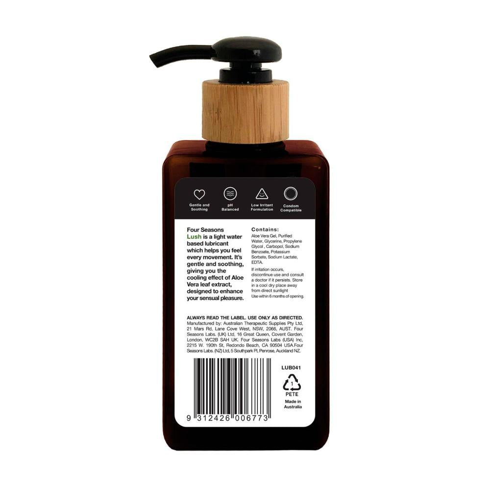 Four Seasons Lush Aloe Vera Lubricant - 200mL