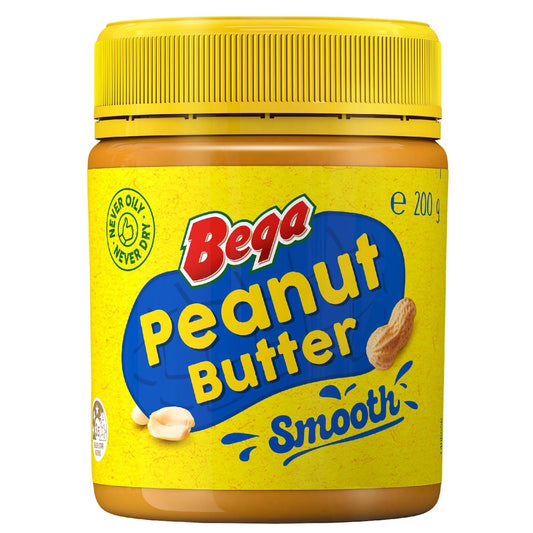 Bega Peanut Butter Smooth 200g Earn Bonus Card Pack^