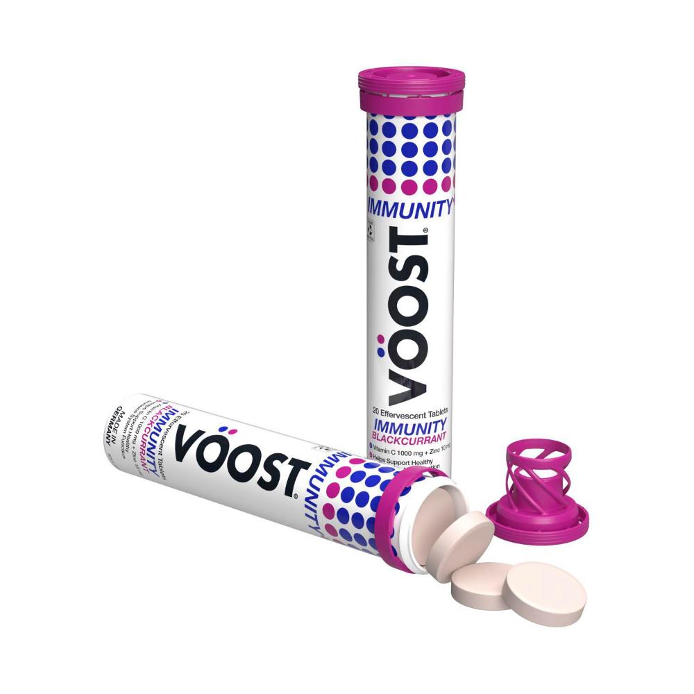 Voost Effervescent Immunity Blackcurrent - 20 pack