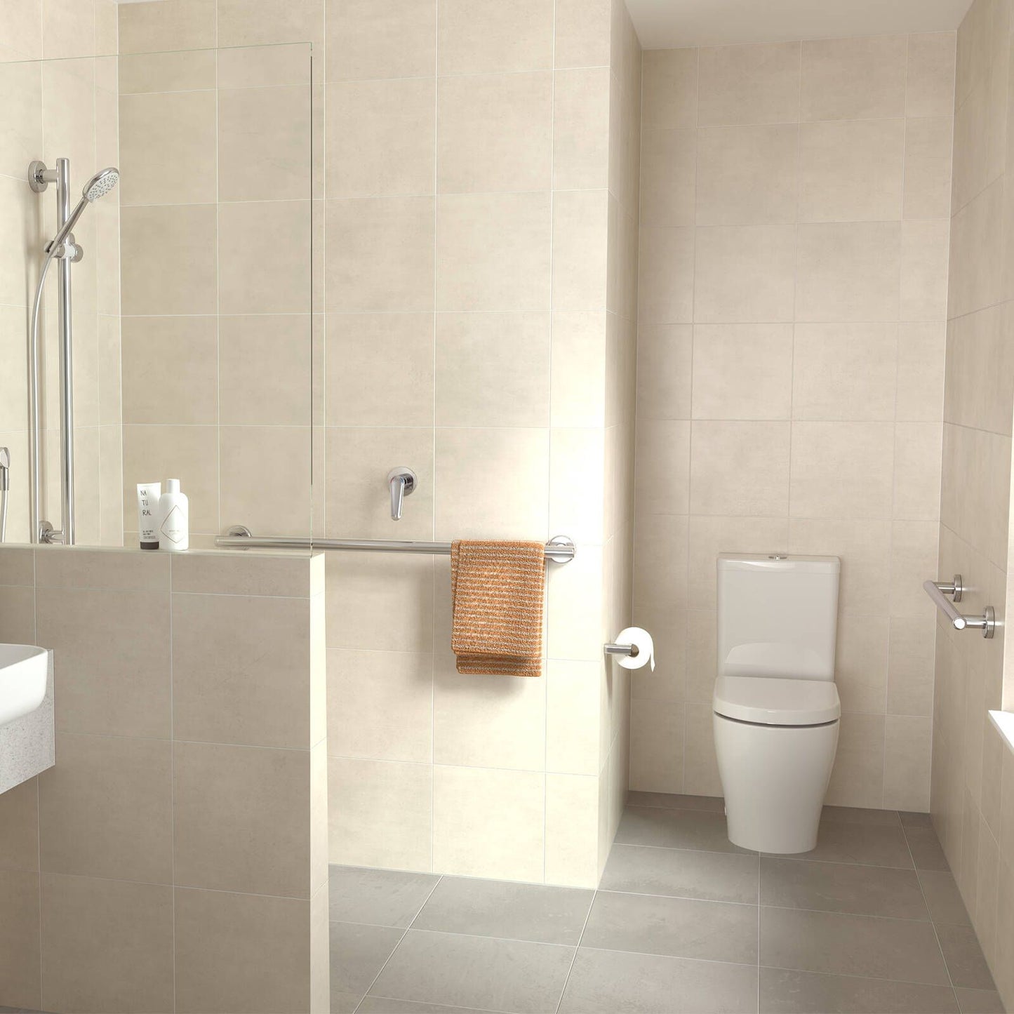 Homecare By Caroma Straight Grab Rail - 300mm