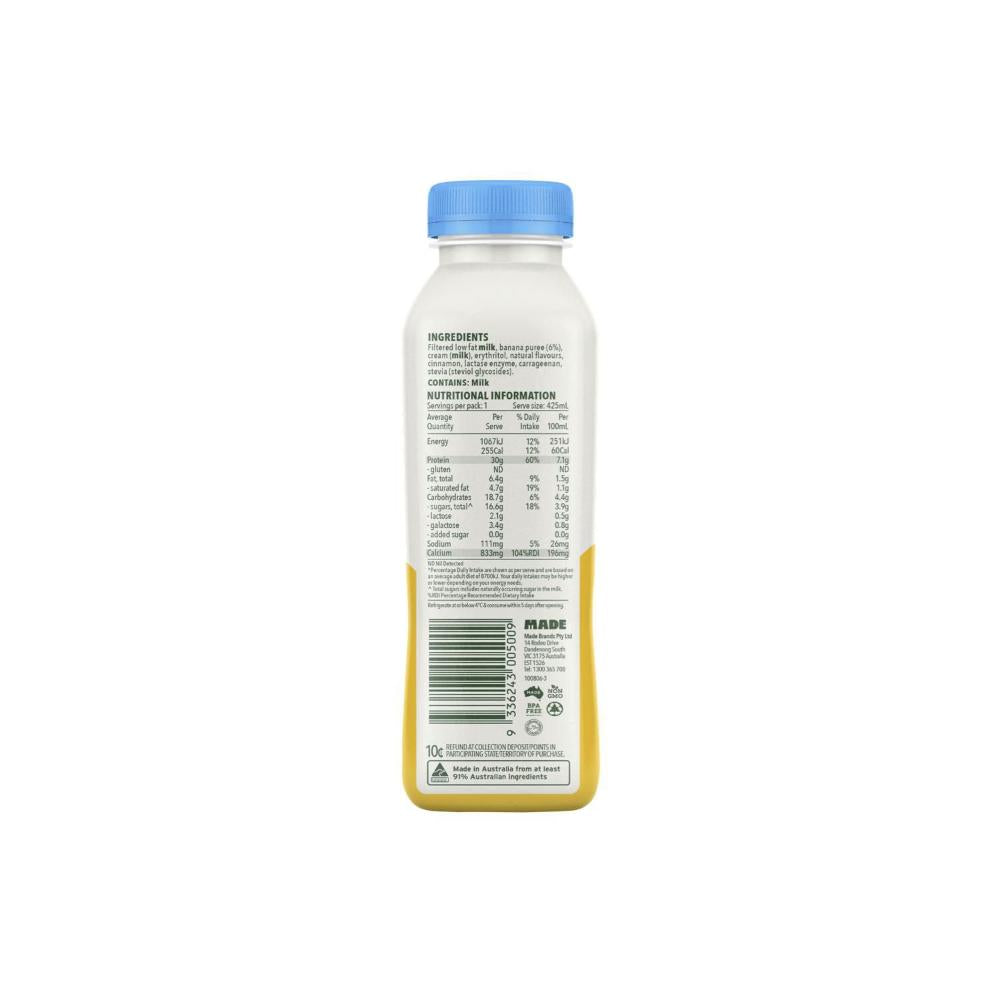 Rokeby Protein Smoothie Banana Honey Cinnamon - 425mL