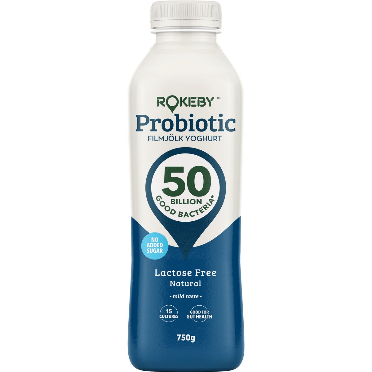Rokeby Probiotic Filmjolk Yoghurt Lactose Free 750g