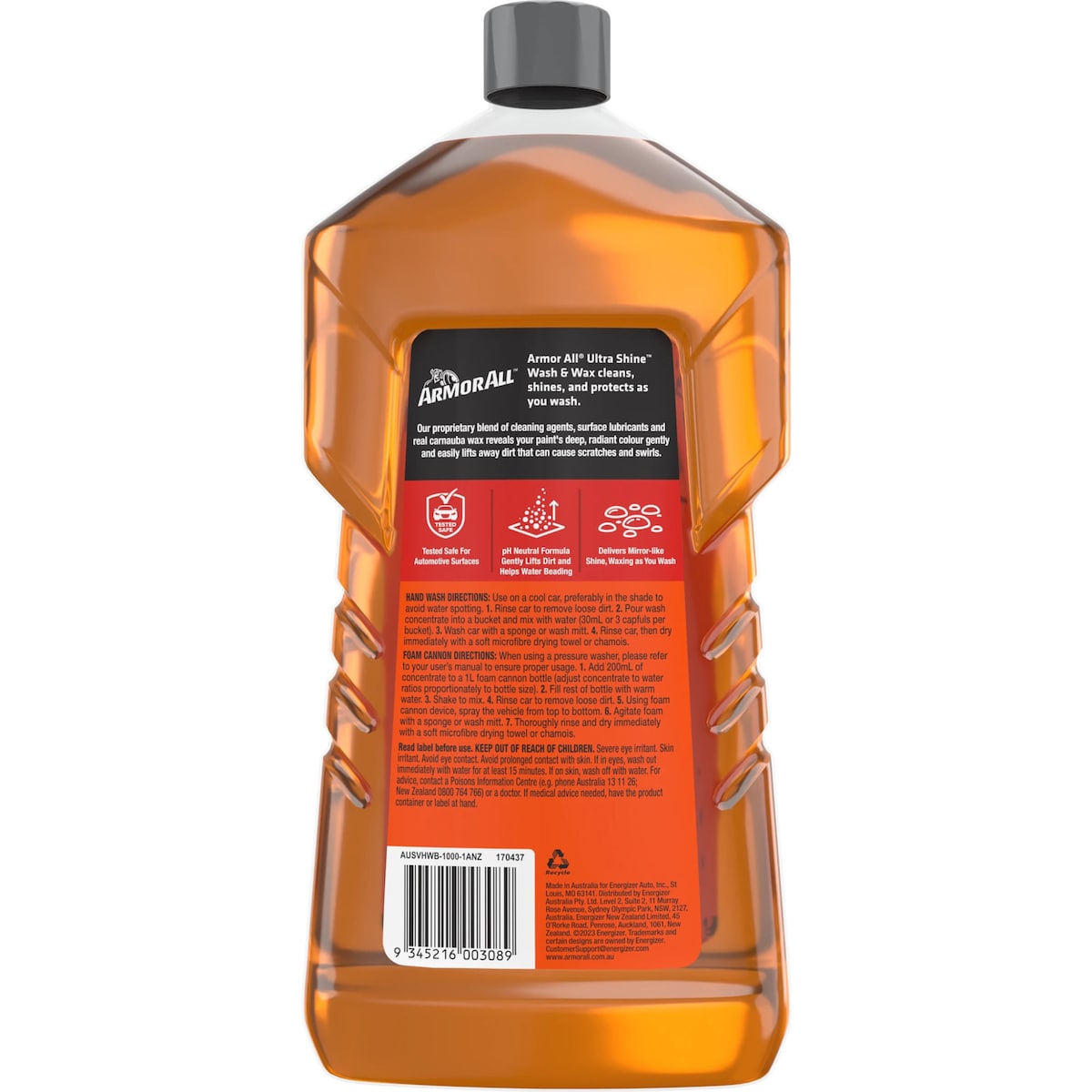 Armor All Ultra Shine Wash & Wax 1l