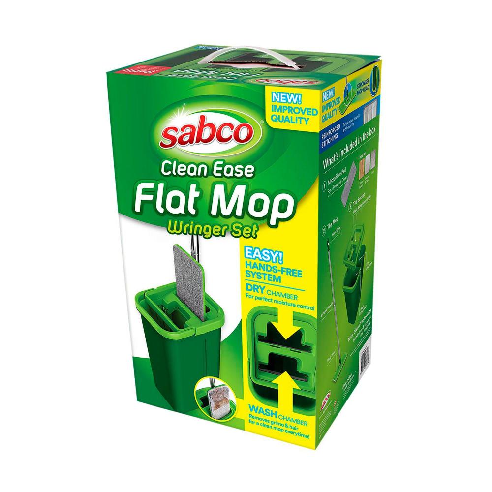 Sabco Clean Ease Flat Mop Wringer Set - 1 each