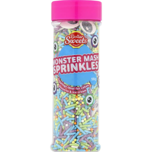 Dollar Sweets Monster Mash Sprinkles 98g