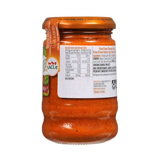 Saa Tomato Pesto Free From - 190g