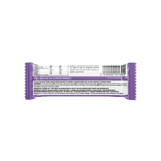 Quest Protein Bar Caramel Chocolate Chunk - 60g