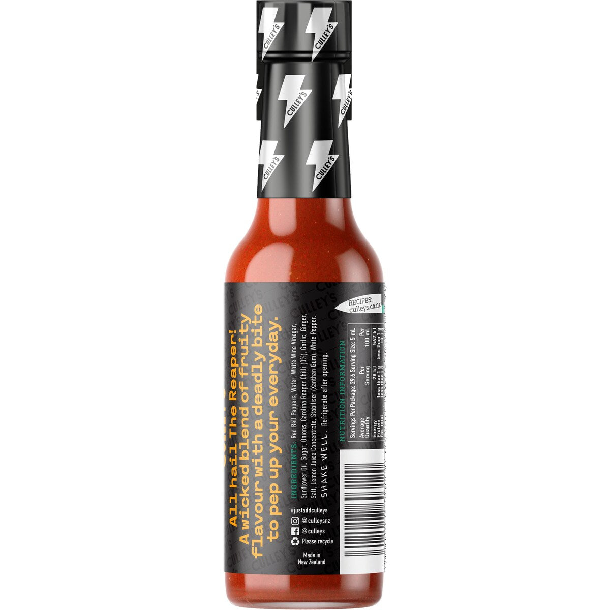 Culley's Furious Reaper Hot Sauce 148mL