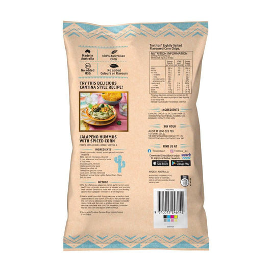 Tostitos Lightly Salted Tortilla Chips - 175g