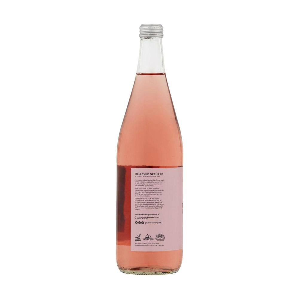 Summer Snow Sparkling Juice Pink Lady Raspberry - 750mL