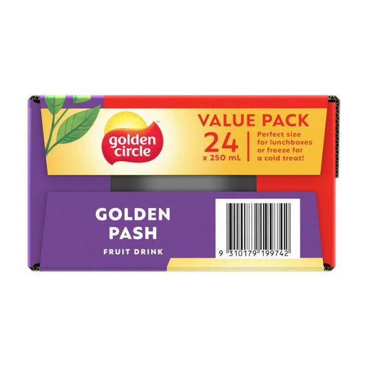 Golden Cire Golden Pash Fruit Drink 250ml - 24 Pack