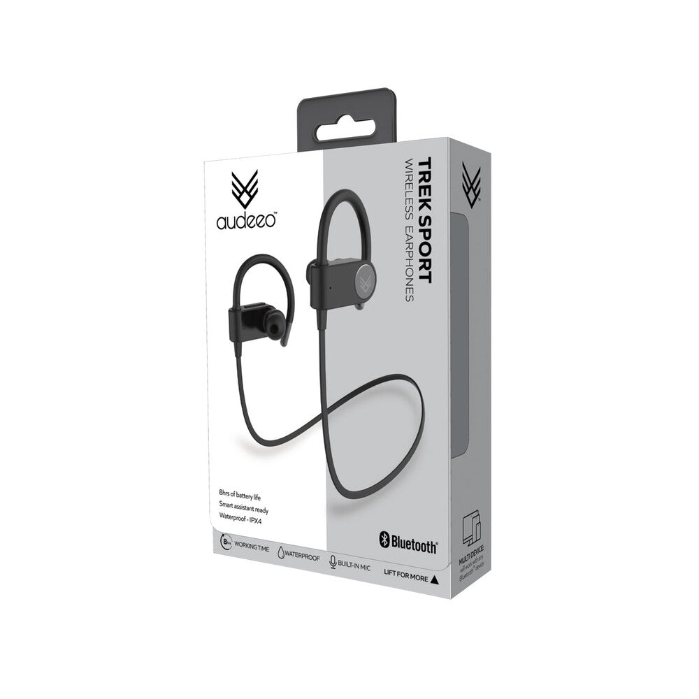 Audeeo Trek Wireless Sport Earphones - 1 pack