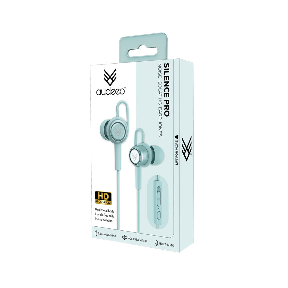 Audeeo Silence Pro Noise Isolating Headphones - 1 Pack